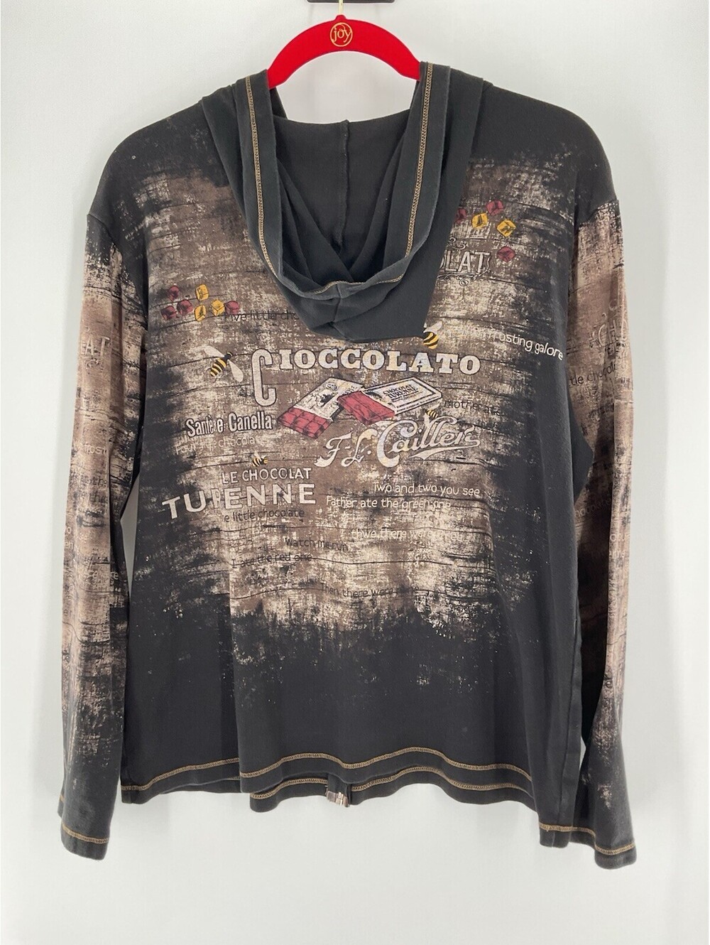 Cactus Women’s Fall Zip Hooded Over Shirt XL 103